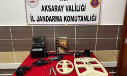 Jandarmadan kaçak kazı operasyonu: 5 gözaltı