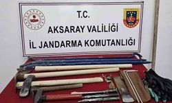 Aksaray’da kaçak kazı yapan 5 şahıs suçüstü yakalandı