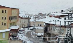 Adıyaman'da kar etkili oldu