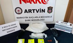 Artvin'de uyuşturucu operasyonunda 4 kişi tutuklandı