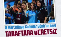 Trabzonspor-Atakaş Hatayspor maçı kadın taraftarlara ücretsiz olacak