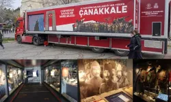 Çanakkale Savaşları Mobil Müzesi Kosova'da ziyarete açıldı