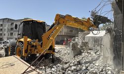 Adıyaman'da projeye aykırı inşaata müdahale edildi