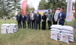 Nevşehir'de çiftçilere kuru fasulye tohumu dağıtıldı