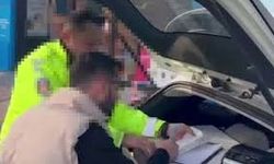 Pendik'te abart egzoz kullanan motosikletli ve kırmızı ışık ihlali yapan sürücüye ceza