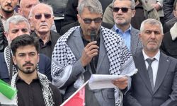 Siirt'te, İsrail'in Gazze'ye yönelik saldırıları protesto edildi
