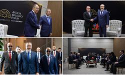 Dışişleri Bakanı Fidan, Antalya Diplomasi Forumu'nda yoğun diplomasi trafiğini sürdürdü