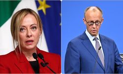İtalya Başbakanı Meloni ve Almanya Başbakanı Merz Roma'da görüştü