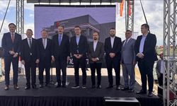 Türk iş insanının Kuzey Makedonya'da açacağı fabrikanın temeli atıldı
