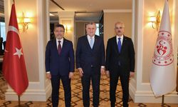 Bakan Uraloğlu ve Bakan Yumaklı, Gençlik ve Spor Bakanı Osman Aşkın Bak'ı ziyaret etti