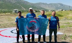 Siirtli yamaç paraşütü sporcusu şampiyon oldu