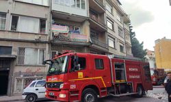Konya’da boş apartmanda yangın paniği