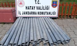 Otoyol kenarındaki çit direkleri çalan 2 kişi tutuklandı
