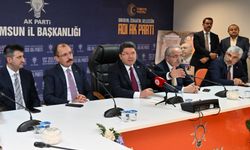 Bakan Tunç'tan AK Parti Samsun İl Başkanlığı'na ziyaret