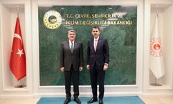 Bakan Kurum, Beşiktaş Jimnastik Kulübü Başkanı Serdal Adalı’yı ağırladı