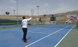 4. Uluslararası Cudi Cup Tenis Turnuvası hazırlıkları tamamlandı