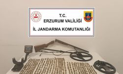 Tekman’da tarihi eser kaçakçılığı operasyonu