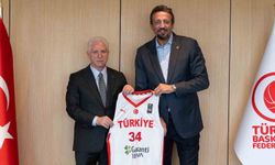 İstanbul Valisi Davut Gül’den, TBF Başkanı Türkoğlu’na ziyaret
