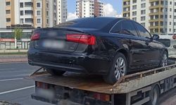 Kayseri'de çakar tertibatı bulunan otomobilin sahibi ile sürücüsüne para cezası verildi