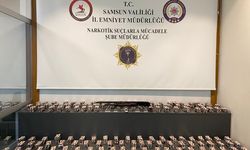 Samsun'da 15 bin 680 sentetik ecza hapı ele geçirildi