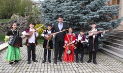 TİKA’dan Azerbaycan’daki Çocuklara Sanat Desteği