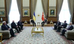 Cumhurbaşkanı Erdoğan ile Ukrayna Devlet Başkanı Zelenskiy görüşmeye başladı