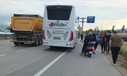 Bursa'da yolcu otobüsünün çarptığı yaya hayatını kaybetti