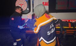 Bursa'da otomobil ile çarpışan motosikletin sürücüsü yaralandı