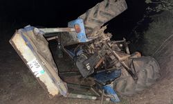 Çanakkale'de devrilen traktörün altında kalan sürücü hayatını kaybetti