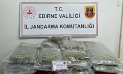 Edirne'de 16 kilo 500 gram skunk ele geçirildi