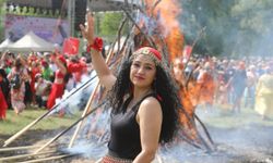 Edirne'de geleneksel "Kakava ateşi" yakıldı