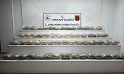 Hakkari'de 34 kilogram uyuşturucu ele geçirildi