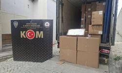 Niğde'de düzenlenen operasyonda 1 milyon 50 bin dolu makaron ele geçirildi