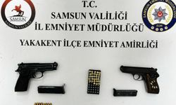Samsun'da silah kaçakçılığı operasyonunda 2 kişi yakalandı
