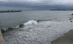 Tekirdağ'da deniz ulaşımına poyraz engeli