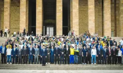 MKE Ankaragücü Kulübünün yeni yönetimi Anıtkabir'i ziyaret etti