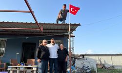 Şehit babasının bayrak değişimi isteği yerine getirildi