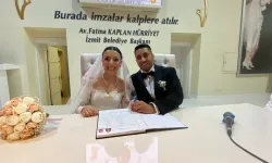Kocaeli'de çiftler evlenmek için "25.05.2025" tarihini seçti