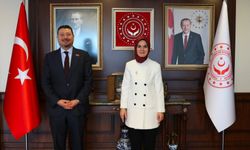 Bakan Göktaş, Suudi Arabistan Ankara Büyükelçisi Fahad bin Assaad Abu Al-Nasr ile görüştü
