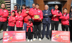 TEKNOFEST KKTC Şampiyonları Kayseri'de Coşkuyla Karşılandı
