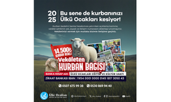 Bu yıl da Kurbanınızı Ülkü Ocakları Kesiyor, Ülkü Ocakları'nın Vekaletle Kurban Bedeli Belli Oldu.
