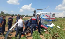 Adana'da sert iniş yapan cayrokopterdeki 2 jandarma personelinden biri taburcu edildi