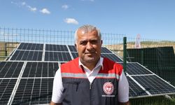 Mardin'de hayvanların otlatıldığı meralar güneş enerjisiyle suya kavuşturuluyor