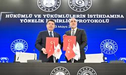 Adalet Bakanlığı ile Çalışma ve Sosyal Güvenlik Bakanlığı arasında hükümlü istihdamı protokolü