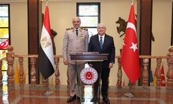 Milli Savunma Bakanı Güler, Mısır Genelkurmay Başkanı Korgeneral Halife'yi kabul etti