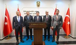 Adalet Bakanı Tunç'tan Osmaniye Valiliğine ziyaret