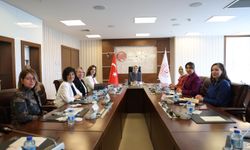 Bakan Göktaş, BM Kadın Birimi Türkiye Ülke Direktörü Maryse Guimond ile bir araya geldi