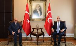Meclis Başkanı Numan Kurtulmuş, MHP Lideri Devlet Bahçeli'yi makamında ziyaret etti