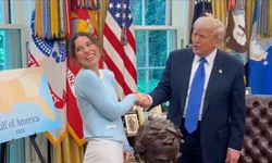 Trump, Rusya'nın tutuklu takasında serbest bıraktığı Ksenia Karelina'yı Beyaz Saray'da ağırladı
