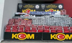 Adana'da iki araçta 20 bin 500 paket kaçak sigara ele geçirildi